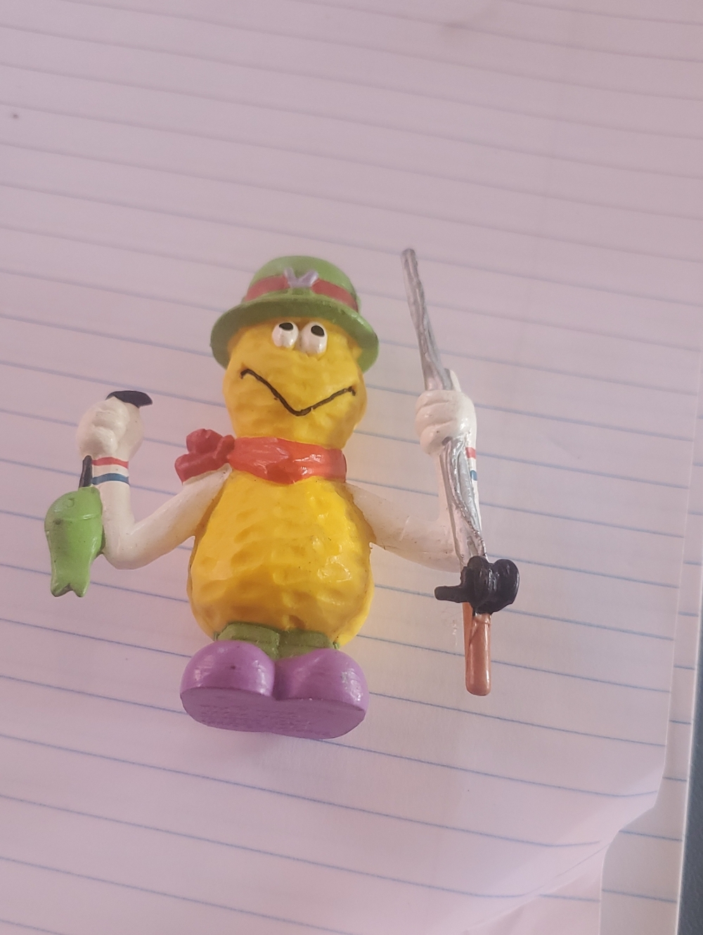 Vintage 1990 Gone Fishing Jack Wohl Character